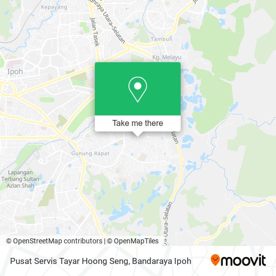 Pusat Servis Tayar Hoong Seng map