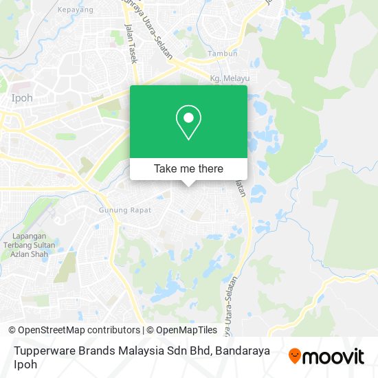 Tupperware Brands Malaysia Sdn Bhd map
