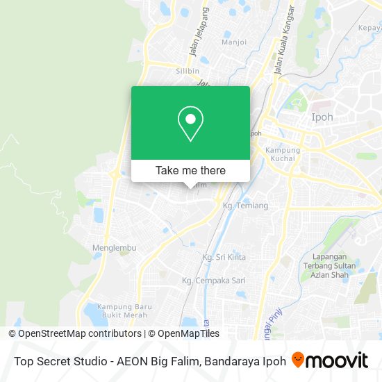 Top Secret Studio - AEON Big Falim map