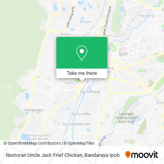 Restoran Uncle Jack Frief Chicken map