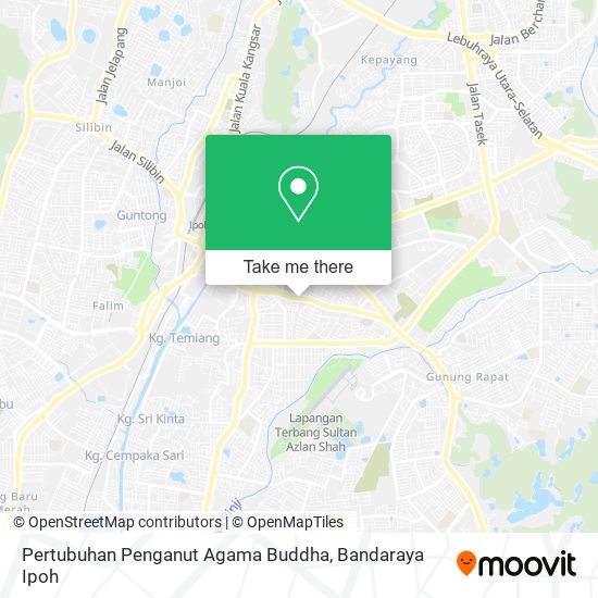 Peta Pertubuhan Penganut Agama Buddha