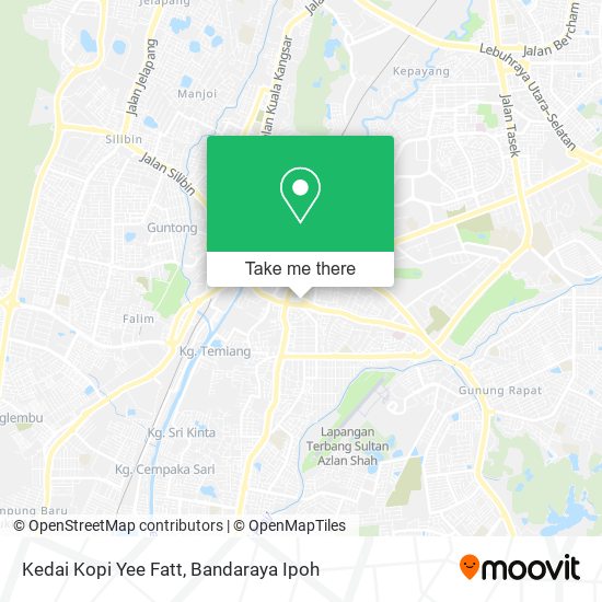 Peta Kedai Kopi Yee Fatt