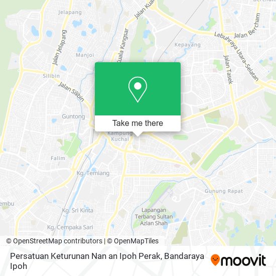 Peta Persatuan Keturunan Nan an Ipoh Perak