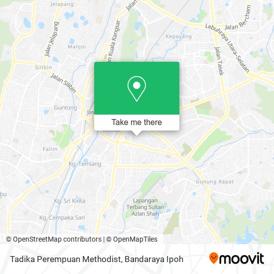 Tadika Perempuan Methodist map