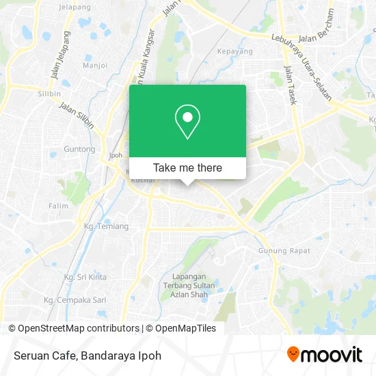 Seruan Cafe map