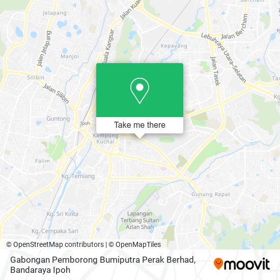 Peta Gabongan Pemborong Bumiputra Perak Berhad