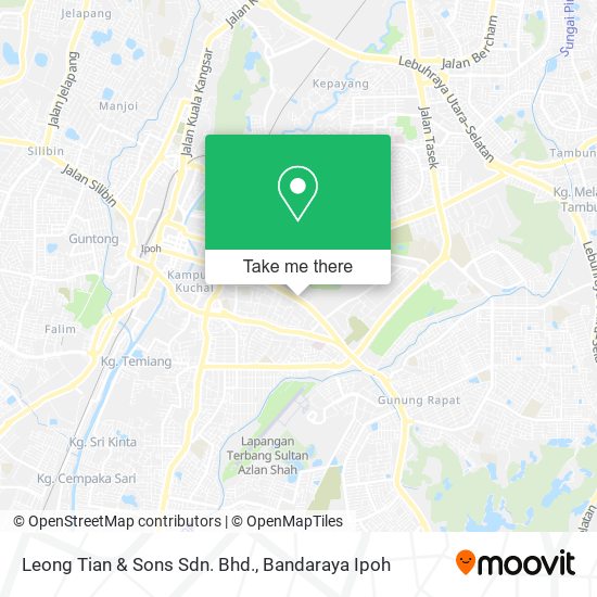 Leong Tian & Sons Sdn. Bhd. map
