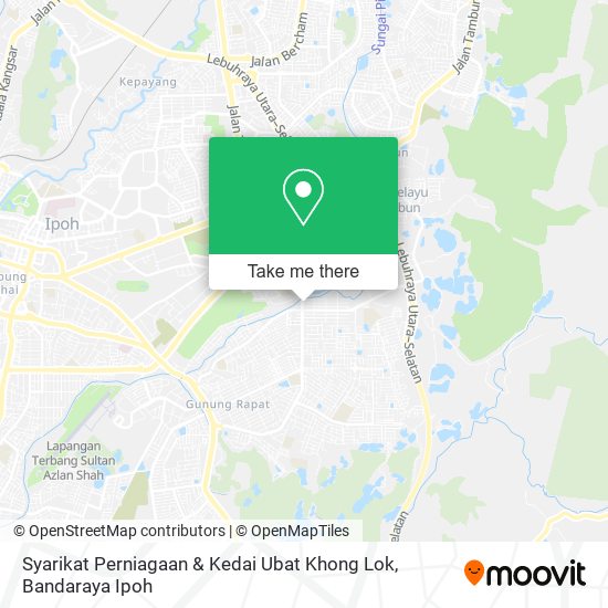 Syarikat Perniagaan & Kedai Ubat Khong Lok map
