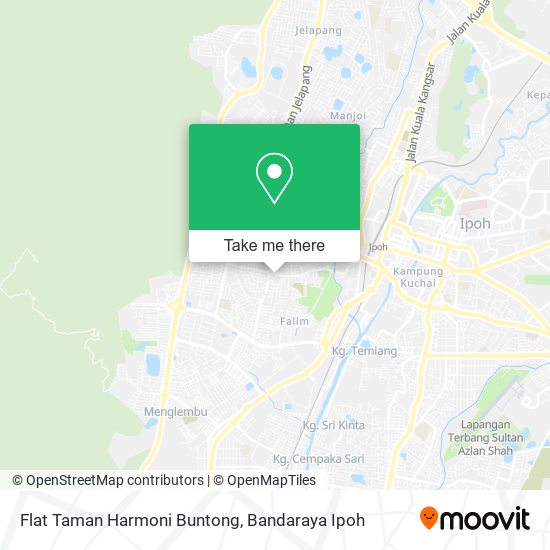 Flat Taman Harmoni Buntong map
