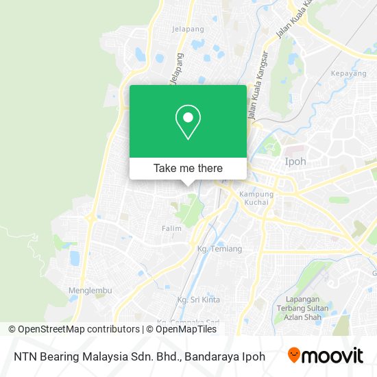 NTN Bearing Malaysia Sdn. Bhd. map