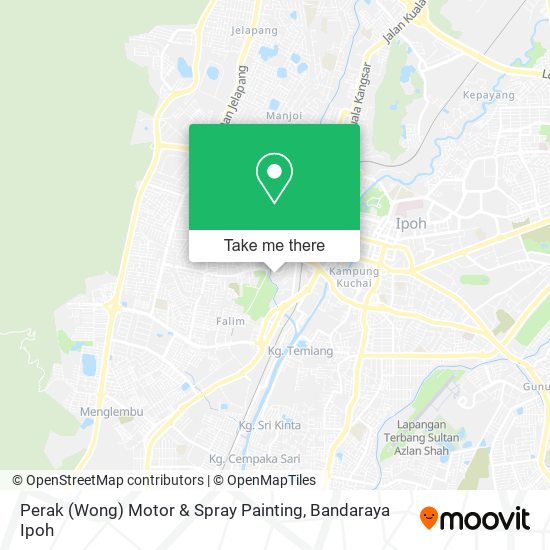 Perak (Wong) Motor & Spray Painting map