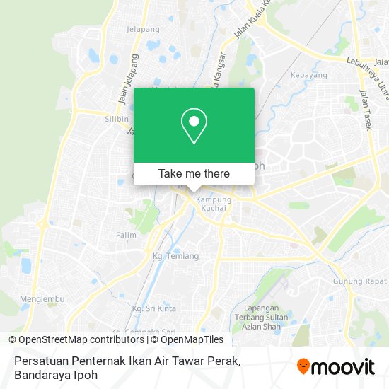 Persatuan Penternak Ikan Air Tawar Perak map