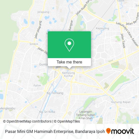 Peta Pasar Mini GM Hamimah Enterprise
