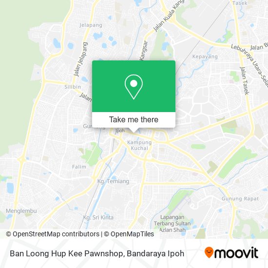 Peta Ban Loong Hup Kee Pawnshop