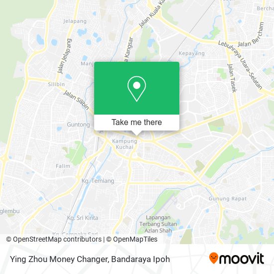 Ying Zhou Money Changer map