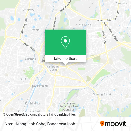 Nam Heong Ipoh Soho map