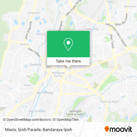 Maxis, Ipoh Parade map