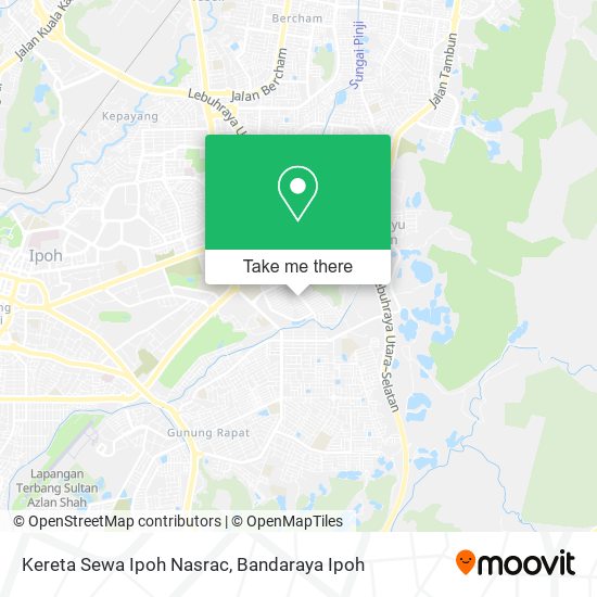 Kereta Sewa Ipoh Nasrac map