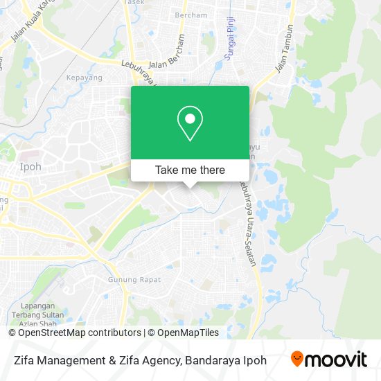 Zifa Management & Zifa Agency map
