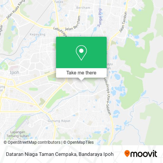 Peta Dataran Niaga Taman Cempaka