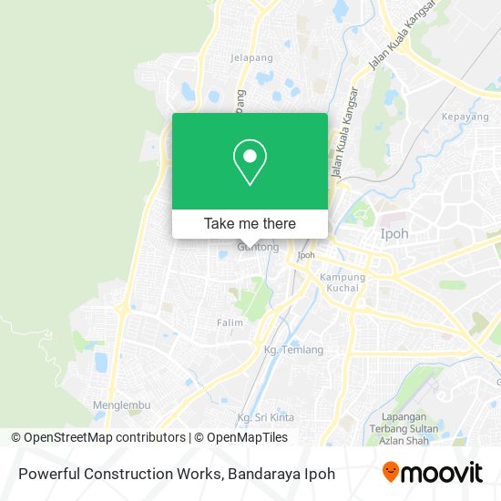 Powerful Construction Works map