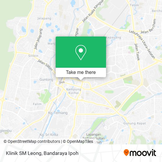 Klinik SM Leong map