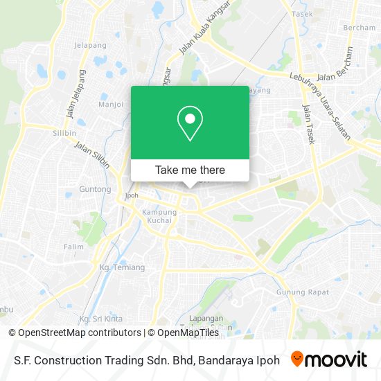 S.F. Construction Trading Sdn. Bhd map