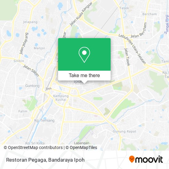 Peta Restoran Pegaga