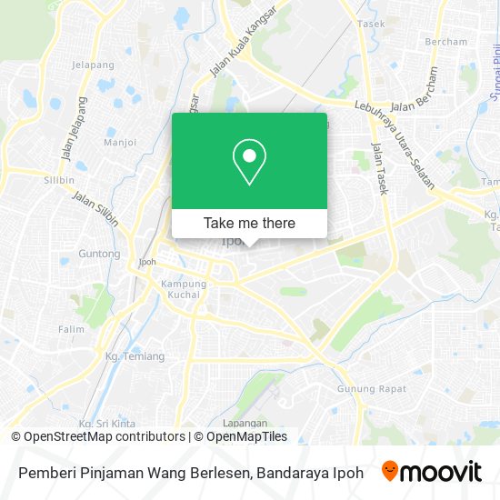 Peta Pemberi Pinjaman Wang Berlesen