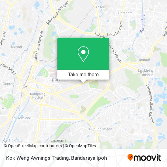 Peta Kok Weng Awnings Trading