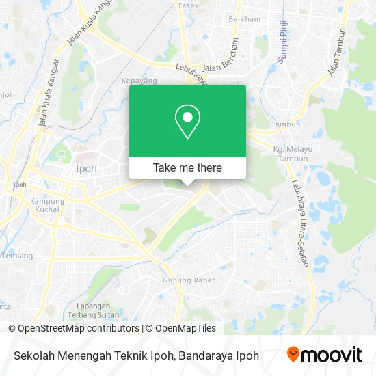 Peta Sekolah Menengah Teknik Ipoh