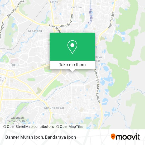 Peta Banner Murah Ipoh