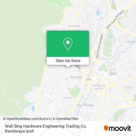 Peta Wah Sing Hardware Engineering Trading Co
