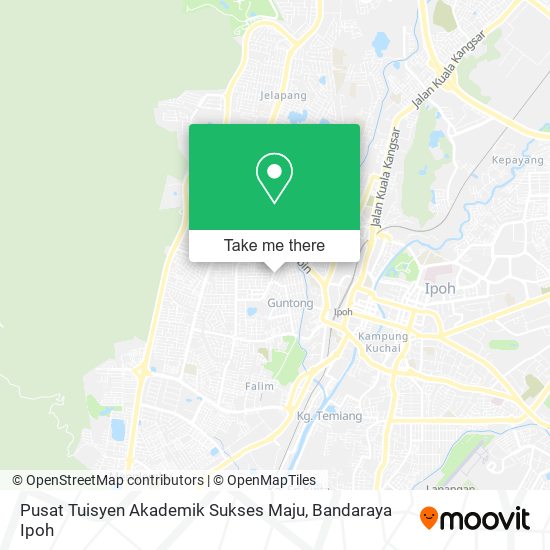 Peta Pusat Tuisyen Akademik Sukses Maju