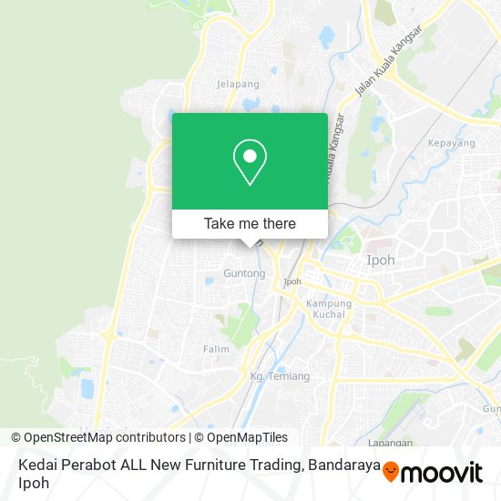 Kedai Perabot ALL New Furniture Trading map