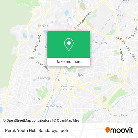 Perak Youth Hub map
