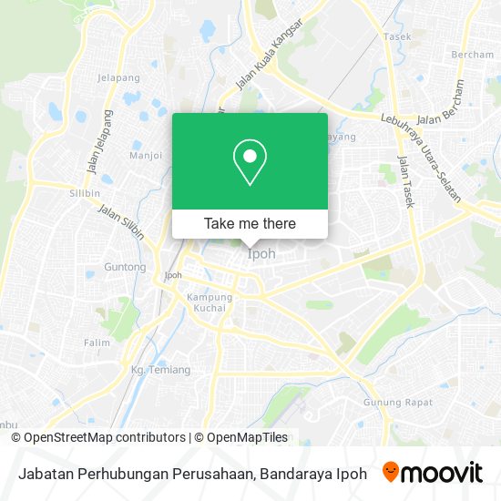 Peta Jabatan Perhubungan Perusahaan