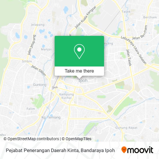 Pejabat Penerangan Daerah Kinta map