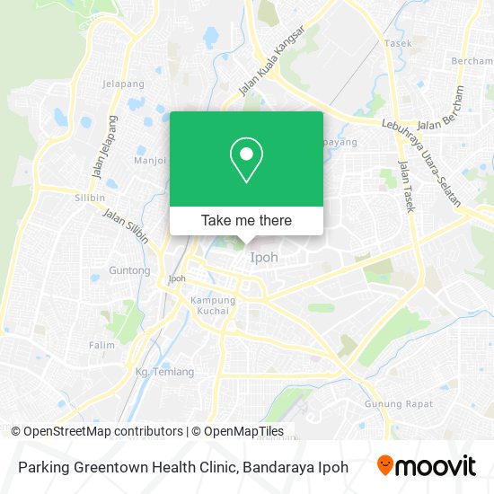 Parking Greentown Health Clinic map