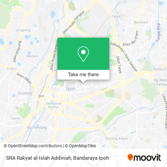 Peta SRA Rakyat al-Islah Addiniah