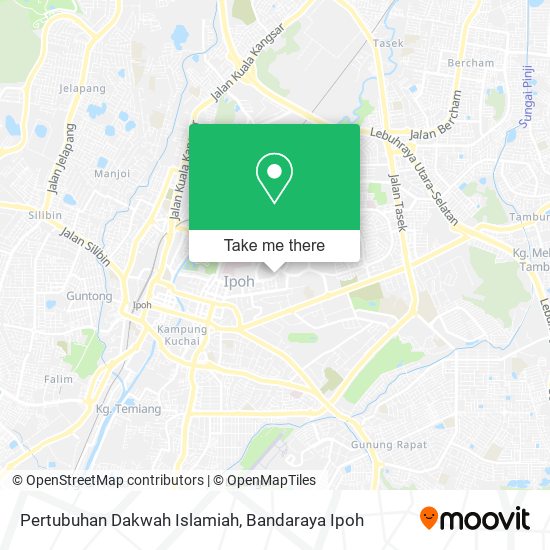 Pertubuhan Dakwah Islamiah map