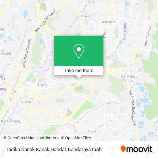 Tadika Kanak Kanak Handal map