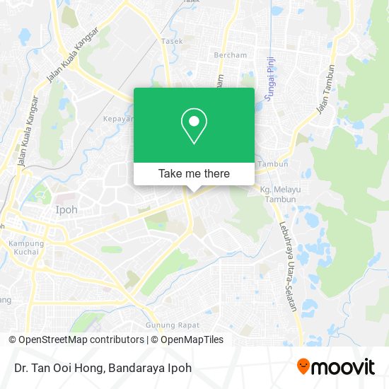 Dr. Tan Ooi Hong map