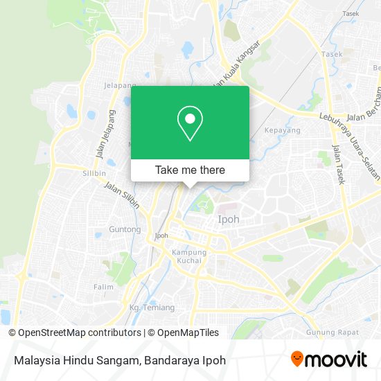 Malaysia Hindu Sangam map