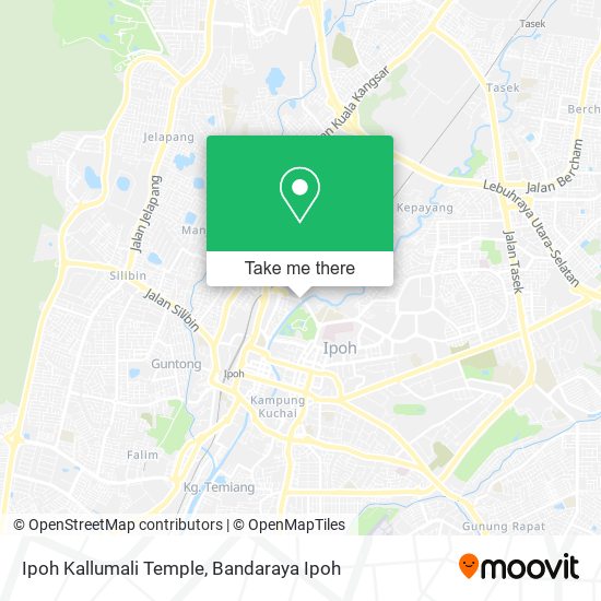 Ipoh Kallumali Temple map