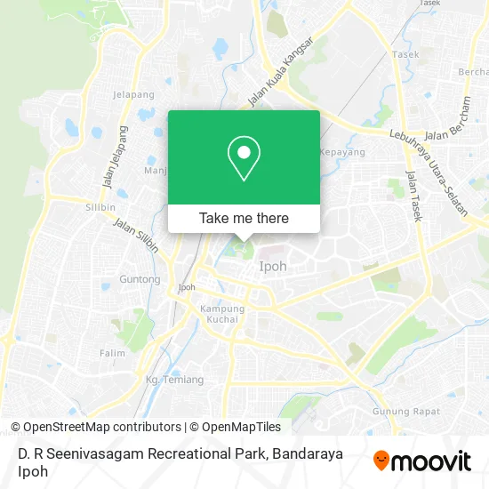 D. R Seenivasagam Recreational Park map