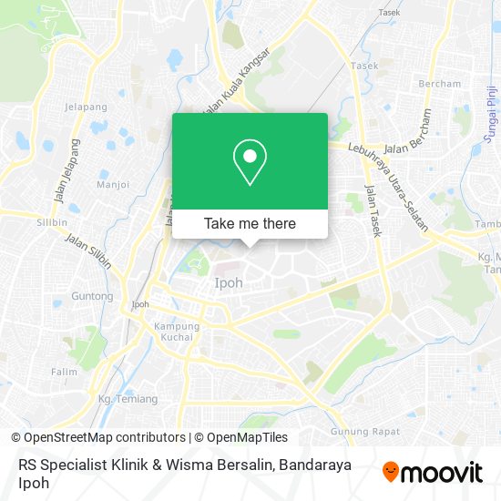 RS Specialist Klinik & Wisma Bersalin map
