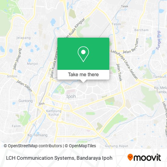 LCH Communication Systems map