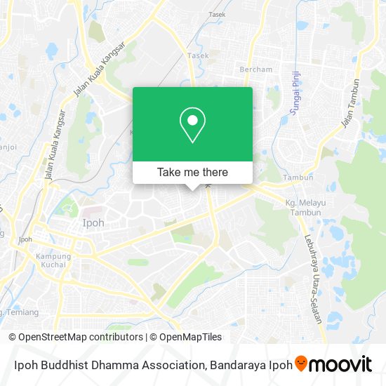 Ipoh Buddhist Dhamma Association map