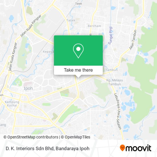 D. K. Interiors Sdn Bhd map